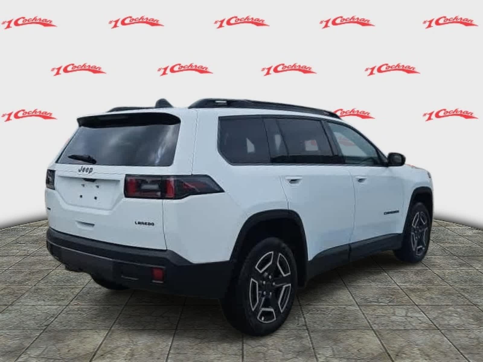 New 2026 Bright White Clearcoat Jeep Laredo image 9