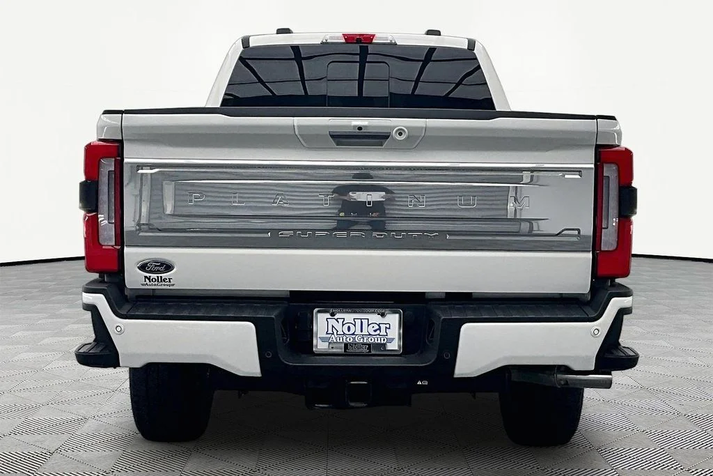 Certified Used 2024 White Metallic Ford Platinum image 4
