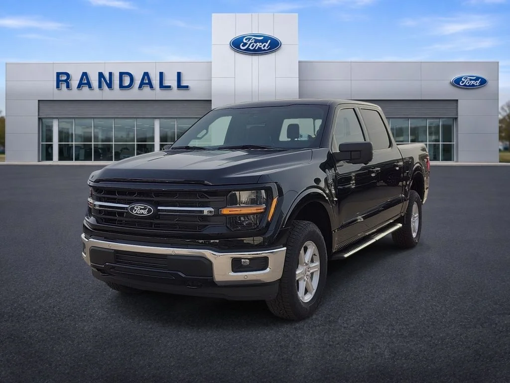 New 2026 Agate Black Metallic Ford XLT image 2
