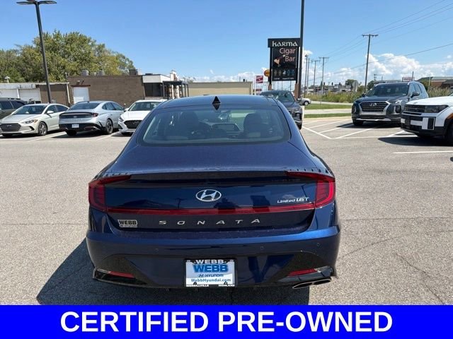 Certified Used 2021 Blue Hyundai Limited image 21