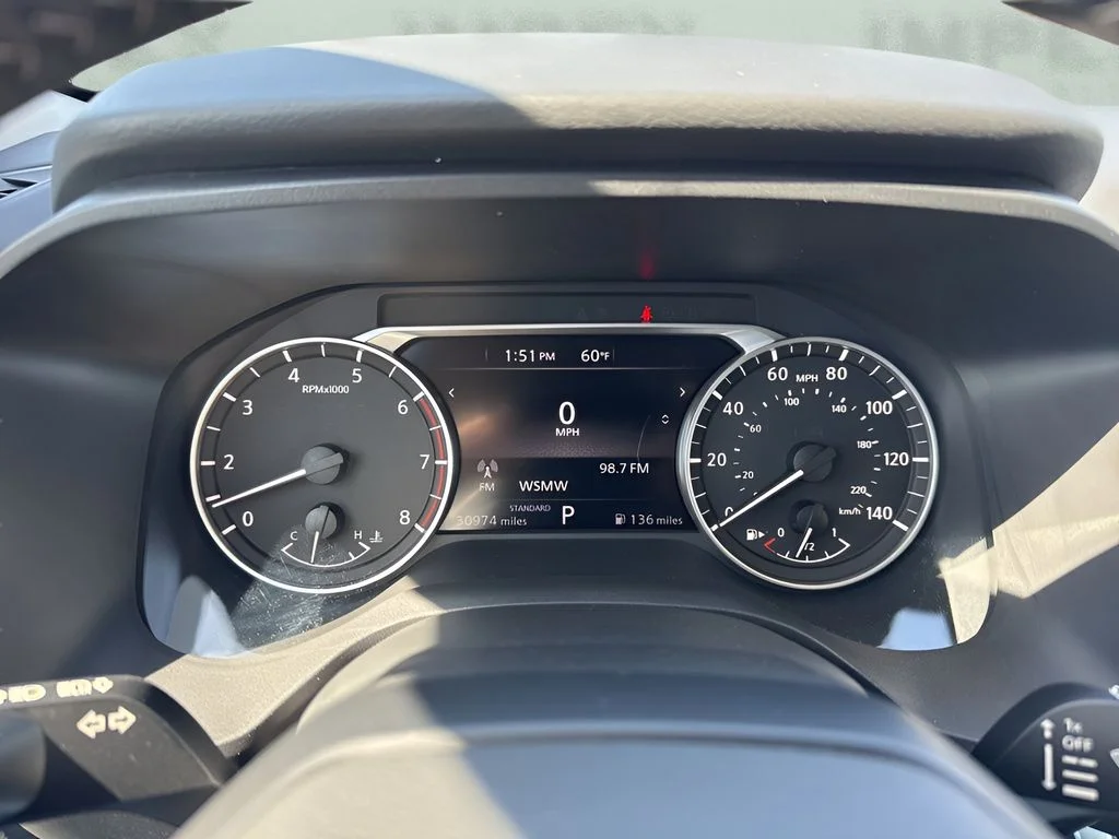 Used 2025 Black Nissan SV image 21