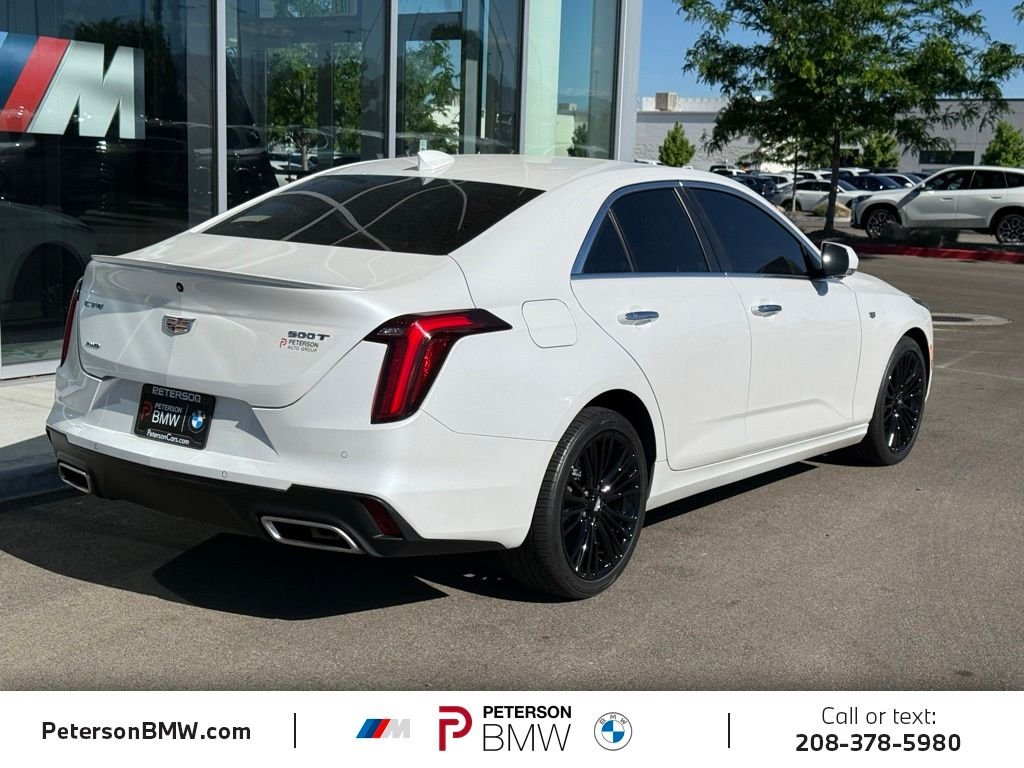 Used 2021 White Cadillac Premium Luxury image 5