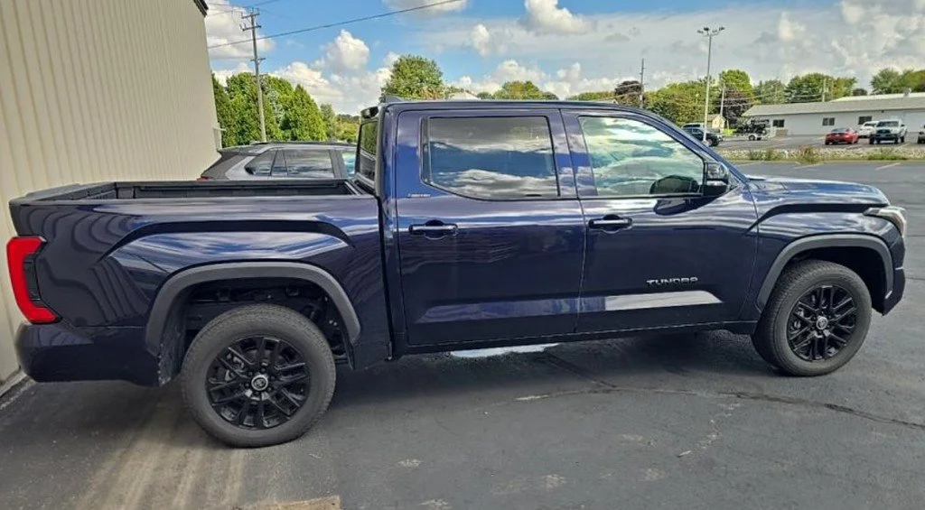 Used 2024 Blue Toyota Limited image 2