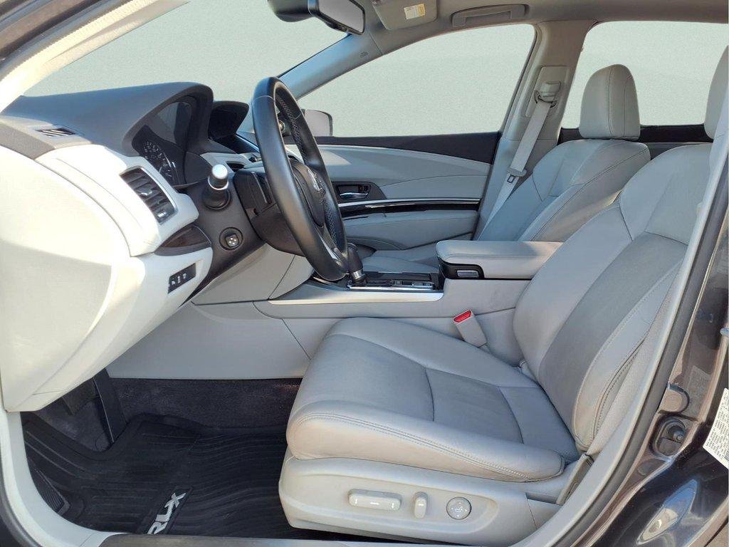 Used 2014 Gilded Pewter Metallic Acura 4dr Sdn Advance Pkg image 9
