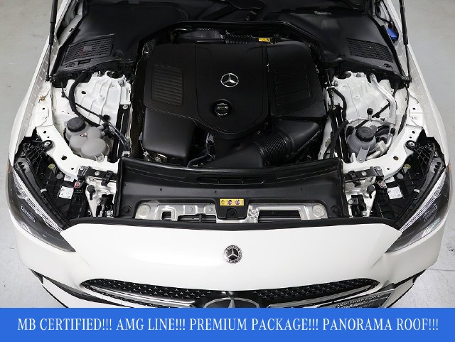 Certified Used 2023 Polar White Mercedes-Benz C 300 image 36
