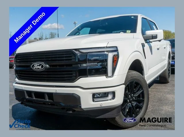 Used 2025 White Ford Platinum image 1