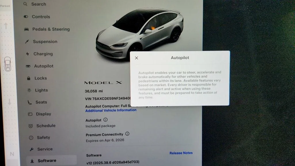 Used 2022 Pearl White Multi-Coat Tesla AWD image 15