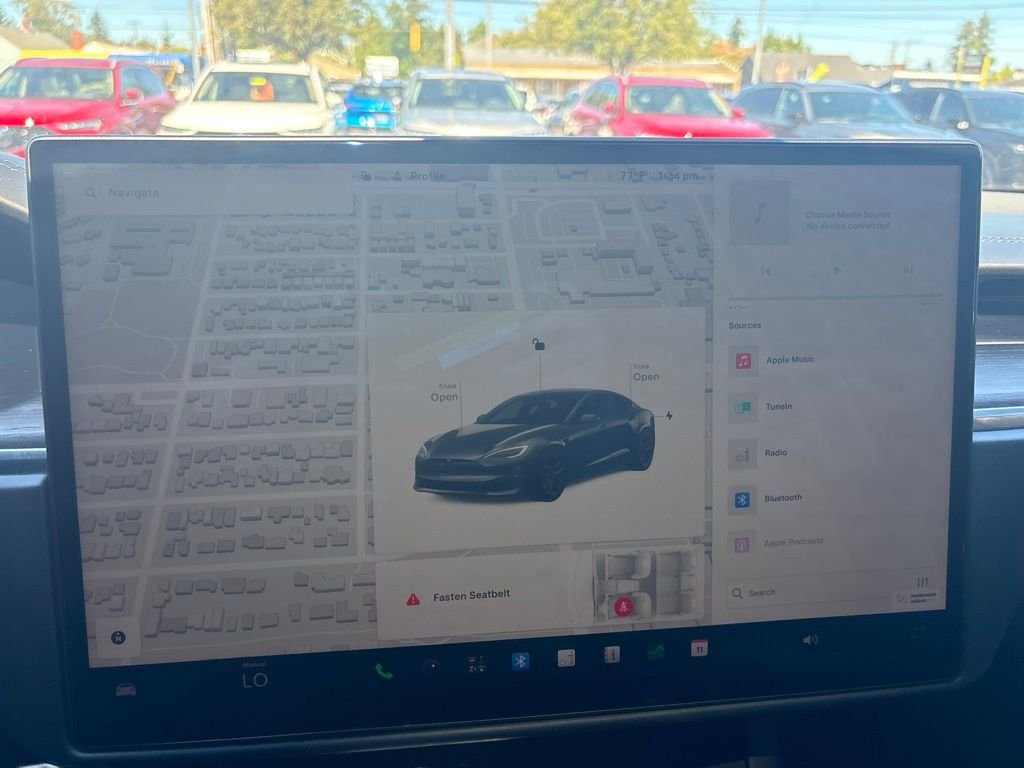 Used 2022 Midnight Silver Metallic Tesla LONG RANGE image 19