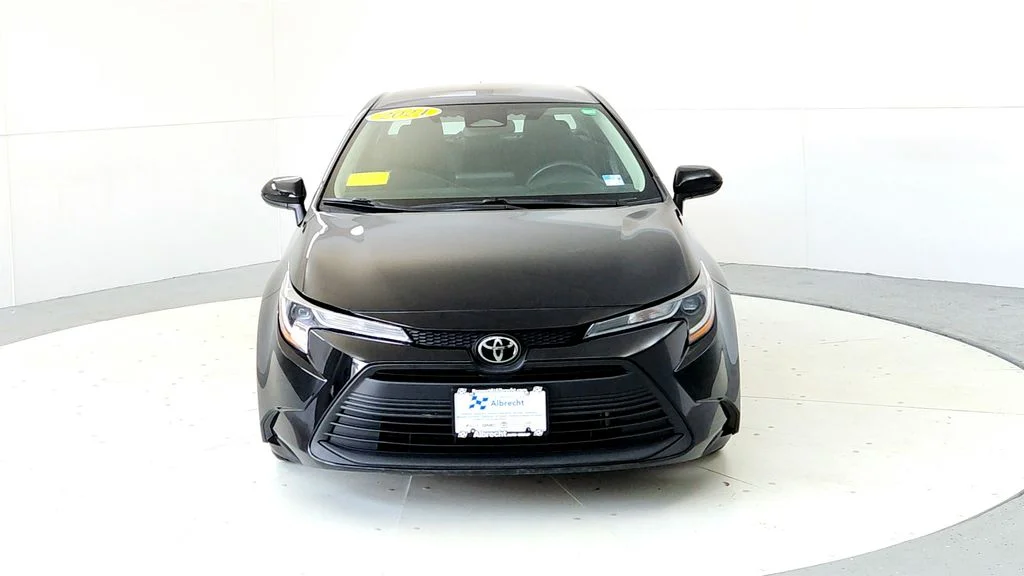 Certified Used 2024 Black Toyota LE image 8