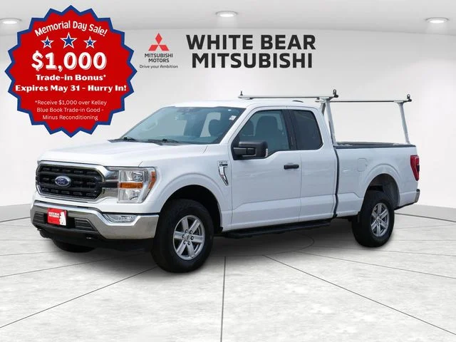 Used 2021 Ford F-150 XLT with VIN 1FTFX1E83MKE08268 for sale in White Bear Lake, Minnesota