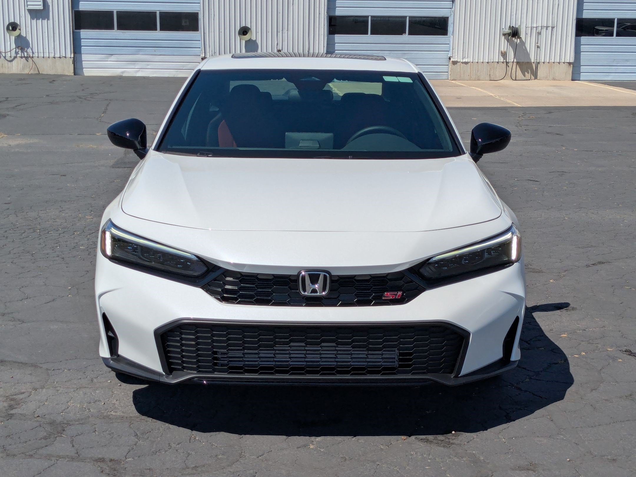New 2026 Platinum White Pearl Honda Manual image 9