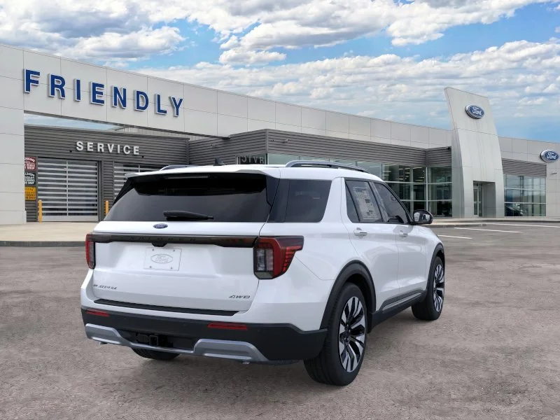New 2026 Star White Metallic Tri-Coat Ford Platinum™ image 8