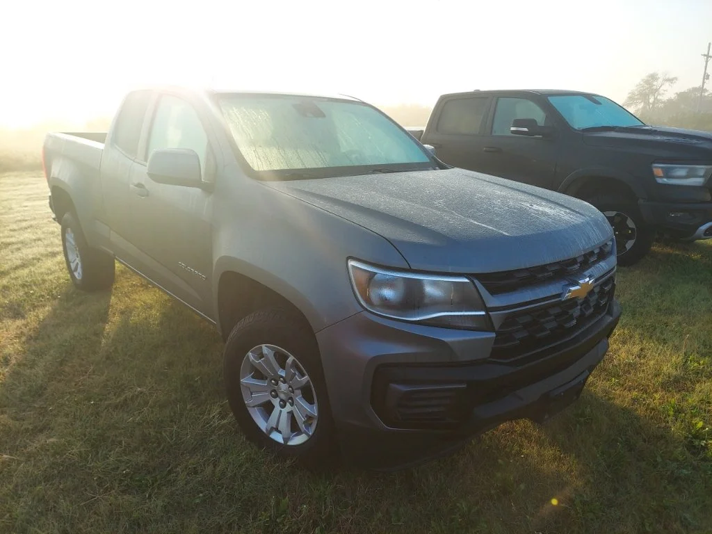 Certified Used 2021 Gray Chevrolet LT image 1