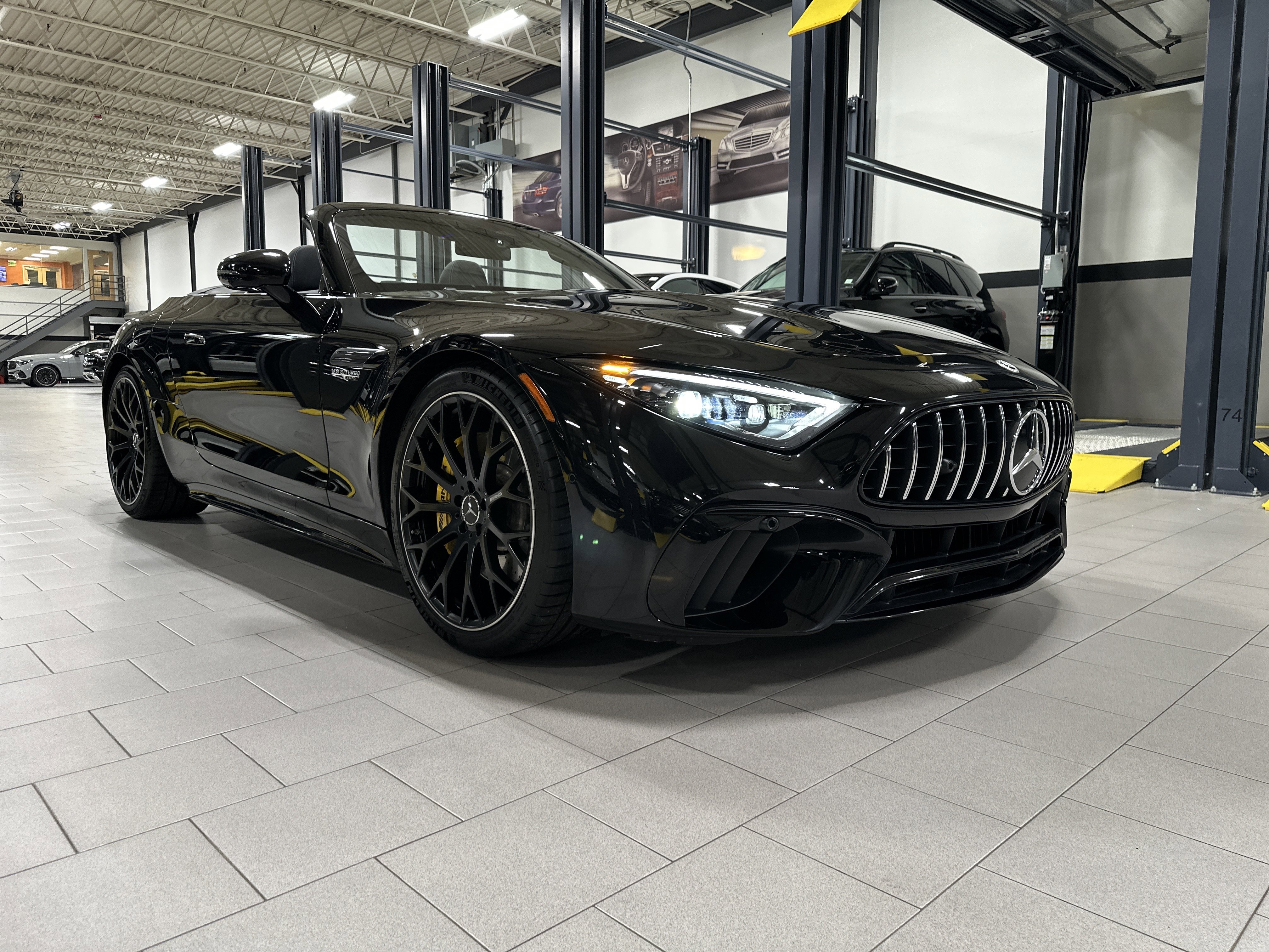 Certified Used 2022 Obsidian Black Metallic Mercedes-Benz AMG® SL 63 image 54