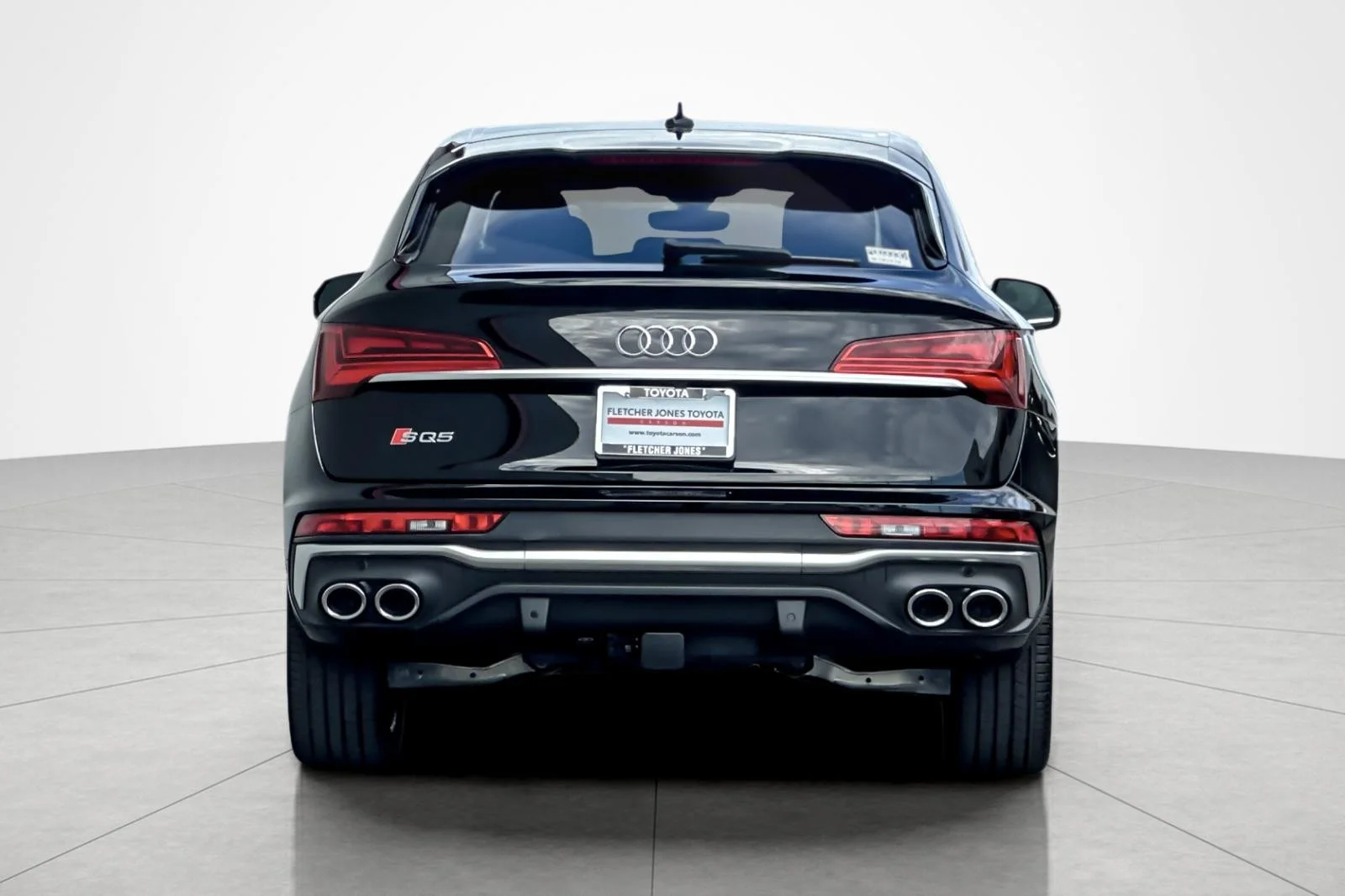 Used 2023 BLACK METALLIC Audi Premium Plus image 4