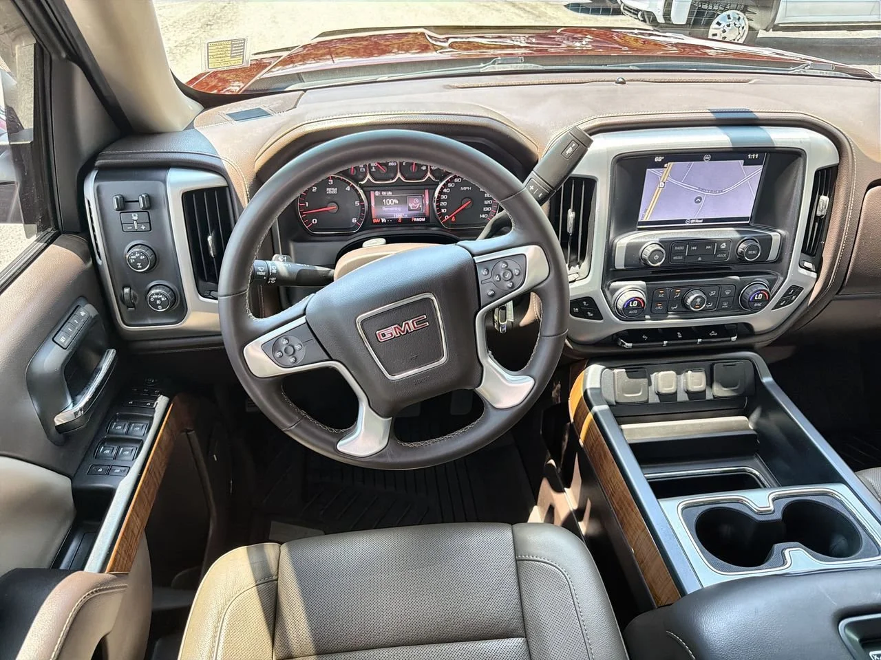 Used 2016 CRIMSON RED TINTCOAT GMC SLT image 10