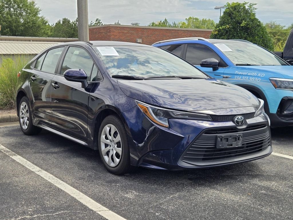 Used 2025 Blue Toyota LE image 2