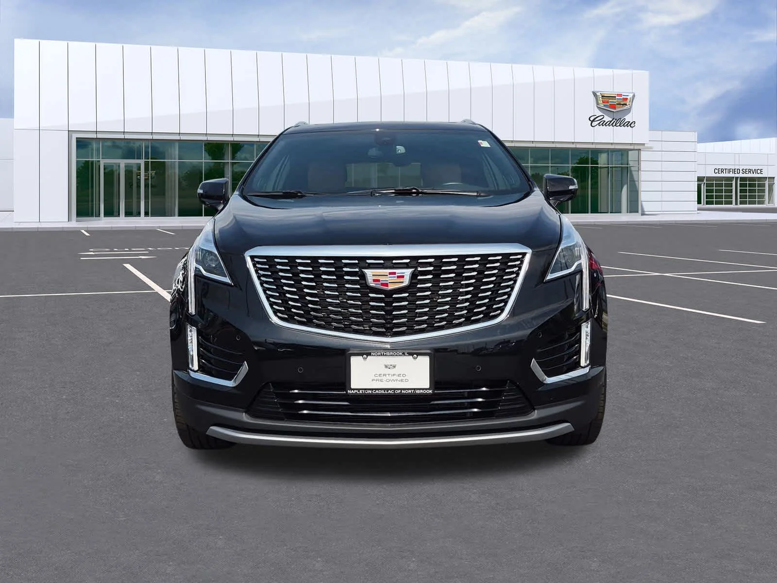 Used 2023 STELLAR BLACK METALLIC Cadillac AWD Premium Luxury image 2