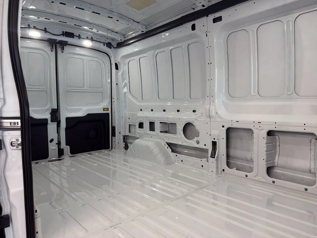 New 2027 Oxford White Ford Cargo Van image 8