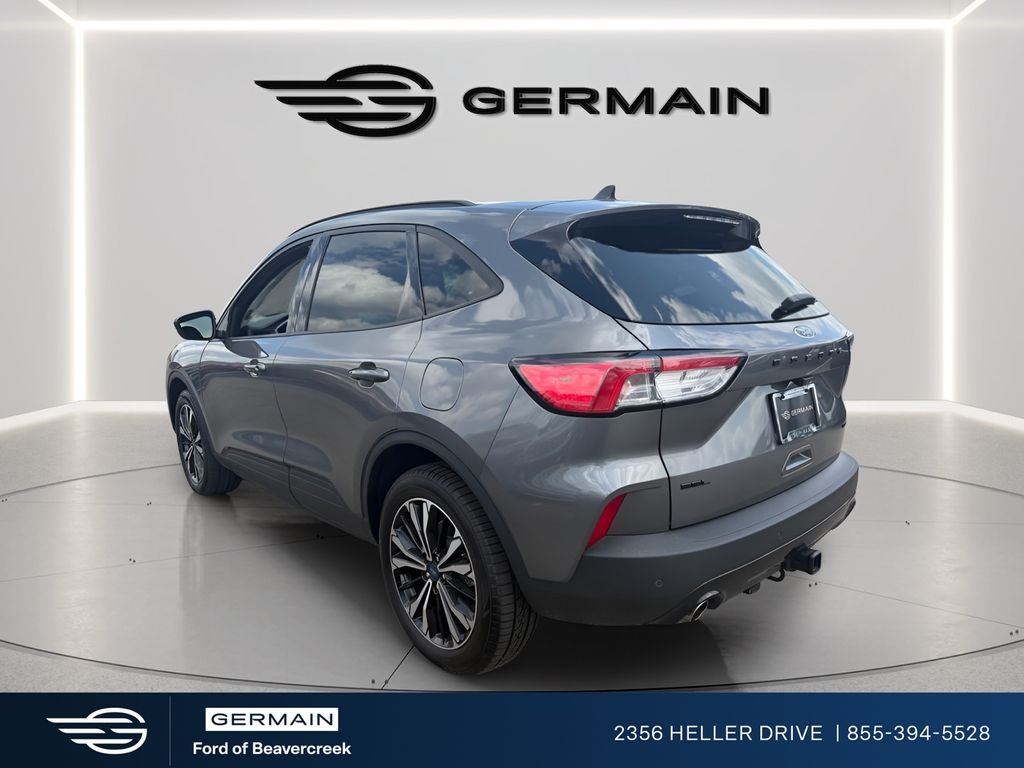 Used 2022 Gray Metallic Ford SEL image 6