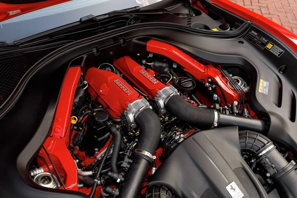Used 2025 Rosso Corsa Ferrari Spider image 11