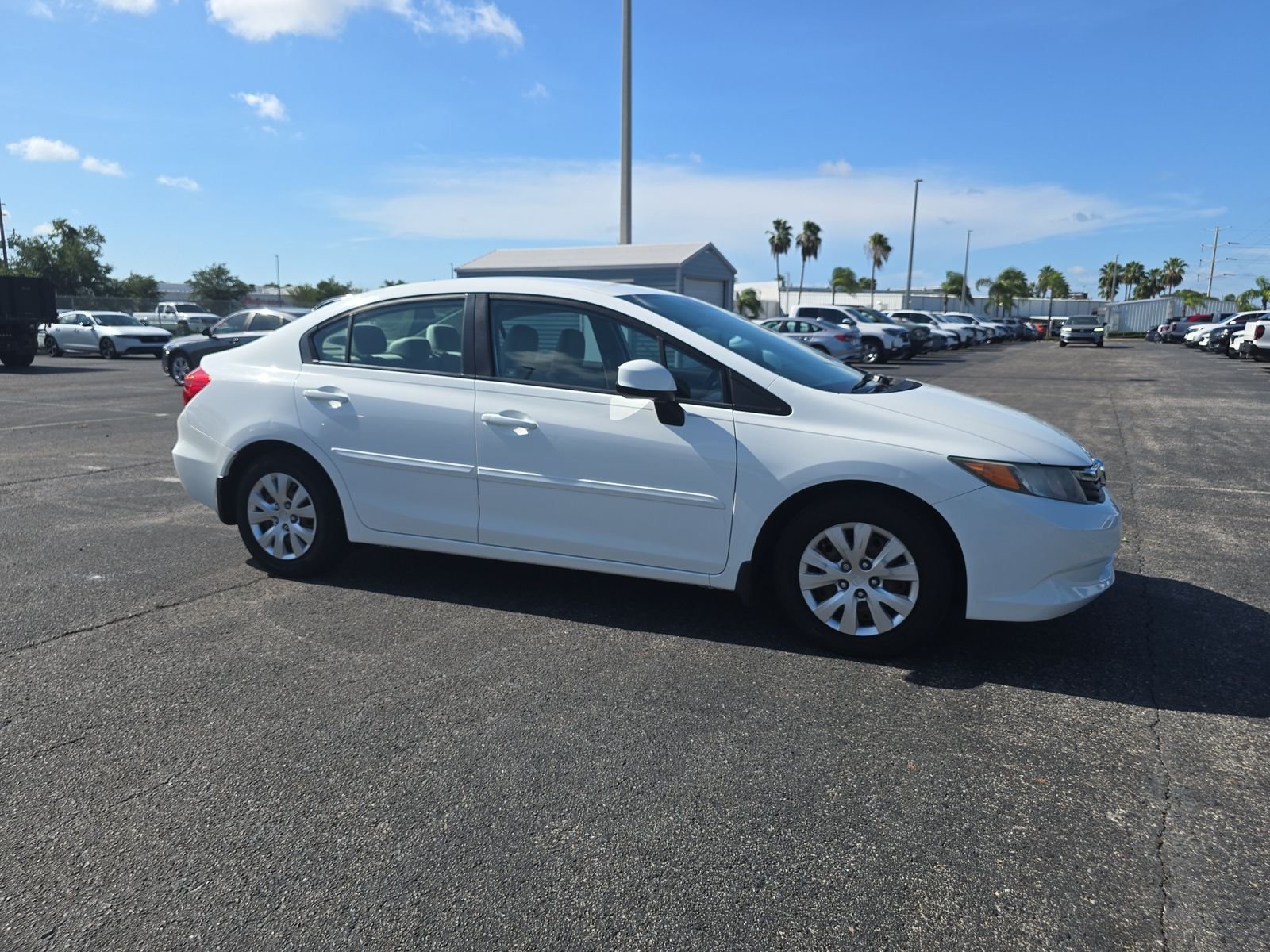 Used 2012 Honda Civic LX with VIN 19XFB2F56CE058113 for sale in Port Richey, FL