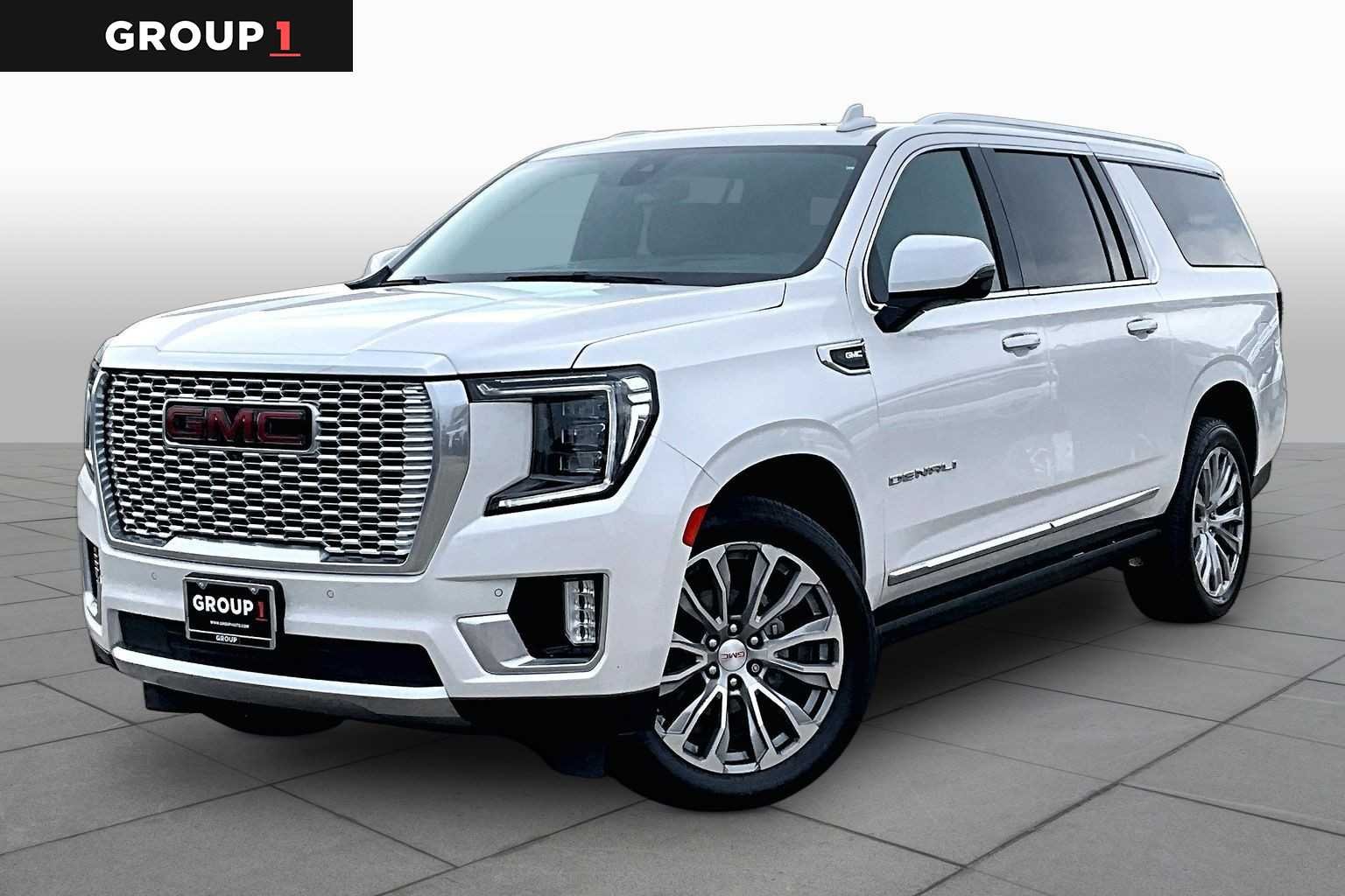 Certified Used 2021 WHITE FROST TRICOAT GMC Denali image 1