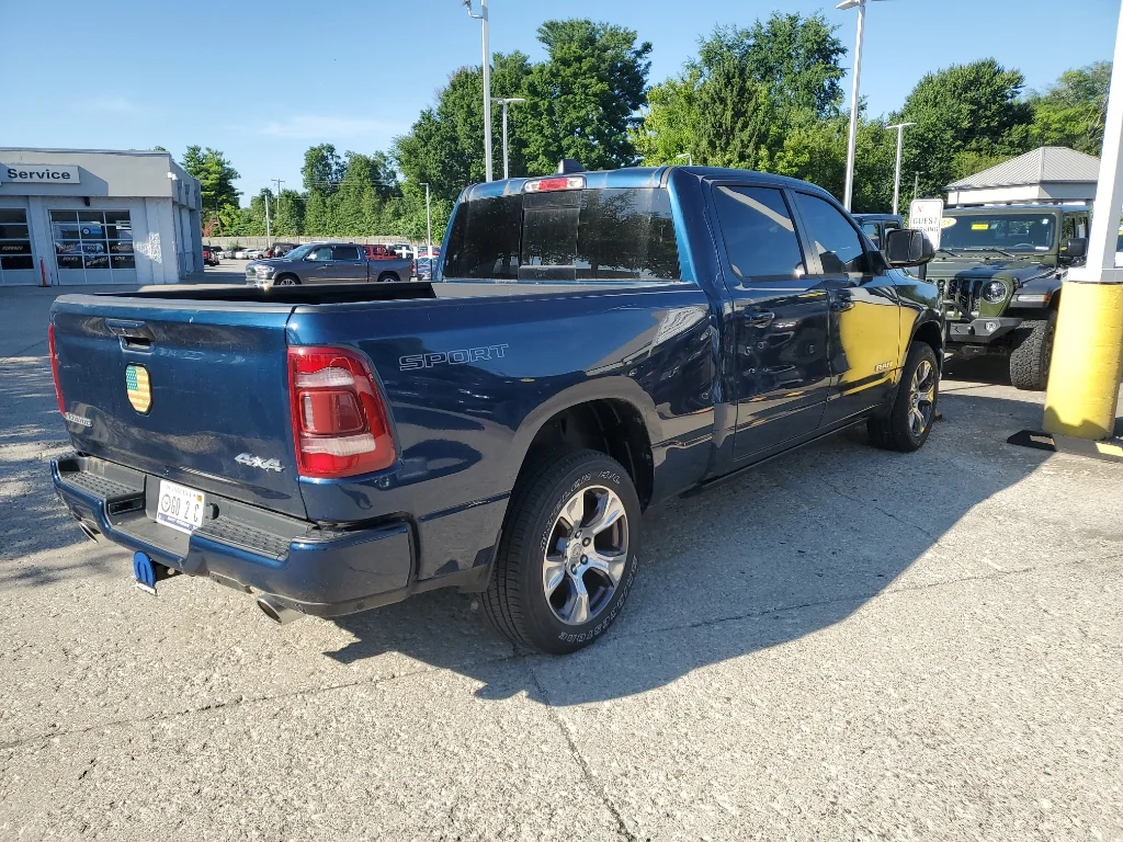 Used 2023 Patriot Blue Pearlcoat Ram Laramie image 4