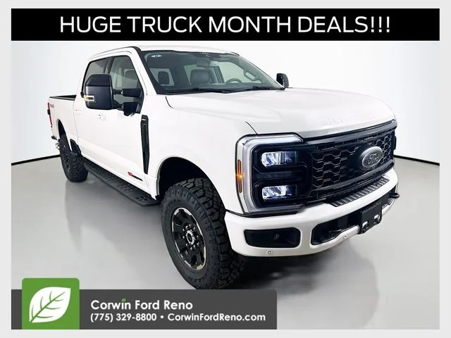 New 2026 Star White Metallic Tri-Coat Ford Lariat image 1