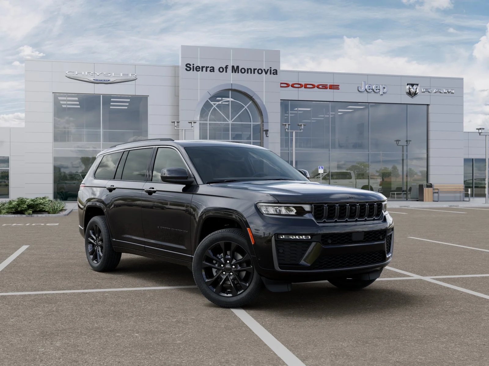 New 2026 Diamond Black Crystal Pearl-Coat Exterior Paint Jeep Limited Reserve image 31