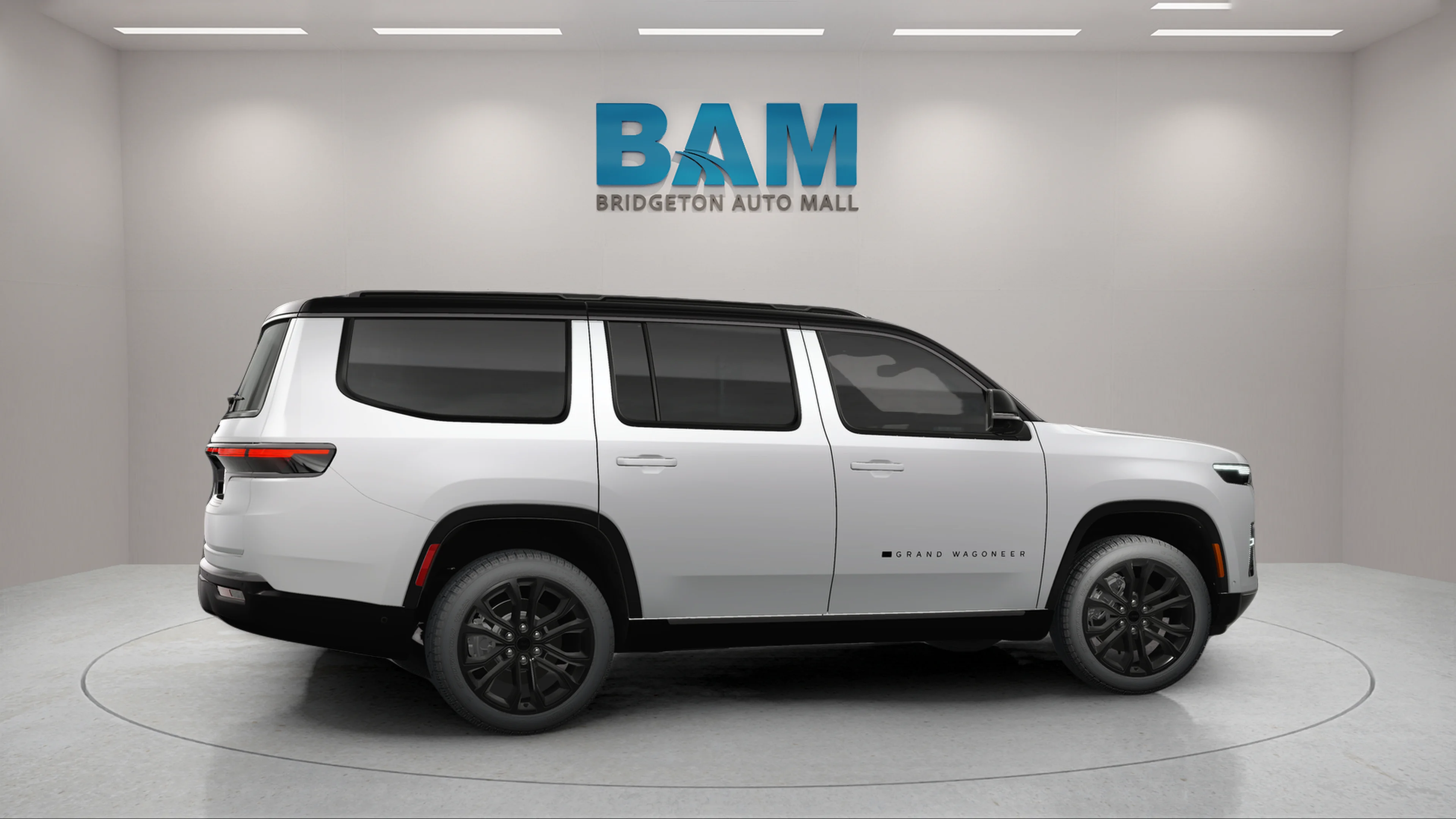 New 2026 Bright White Clearcoat Jeep Summit Obsidian image 4
