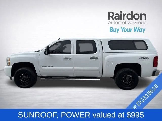 Used 2013 Summit White Chevrolet LTZ image 4