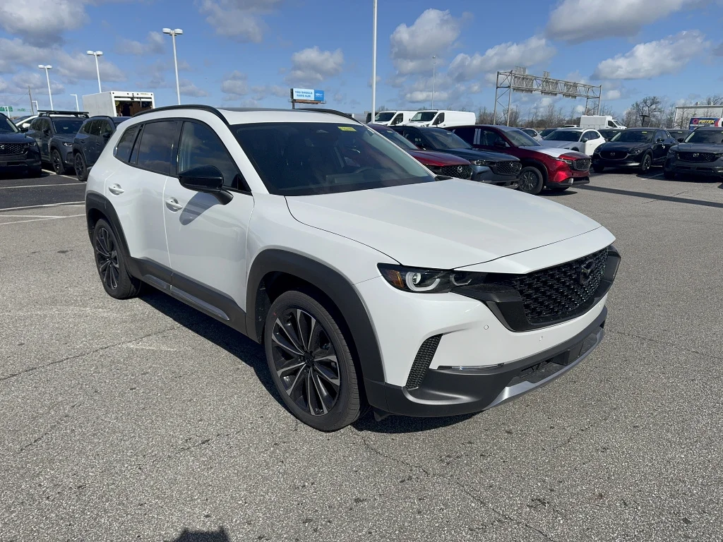 New 2026 Wind Chill Pearl Mazda 2.5 Turbo AWD image 3