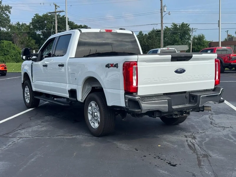 Used 2025 White Ford XL 4WD Crew Cab 6.75' Box image 6