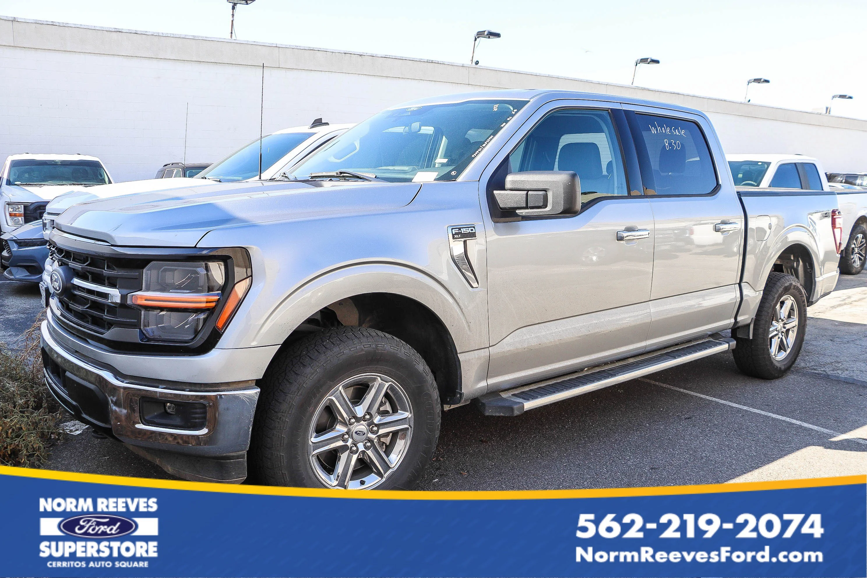Used 2025 Silver Metallic Ford XLT image 1