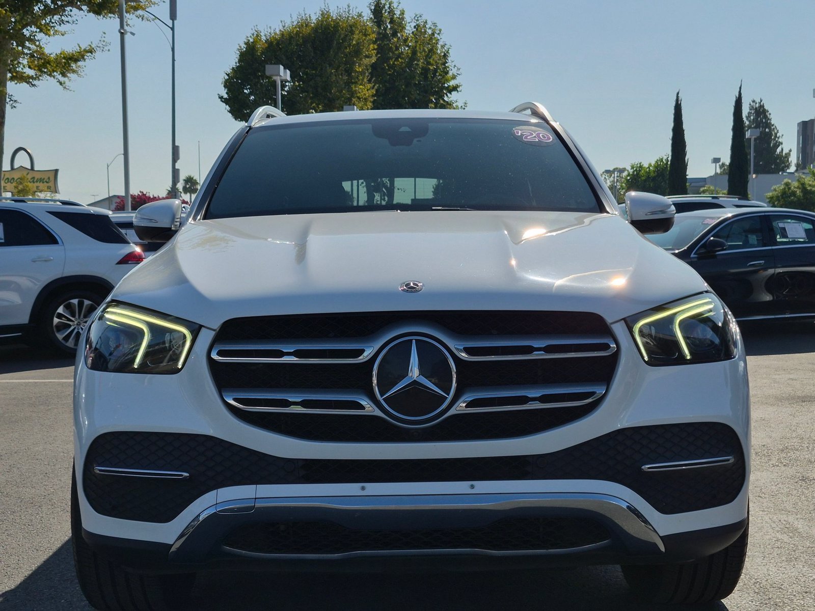 Used 2020 Polar White Mercedes-Benz GLE 350 image 2