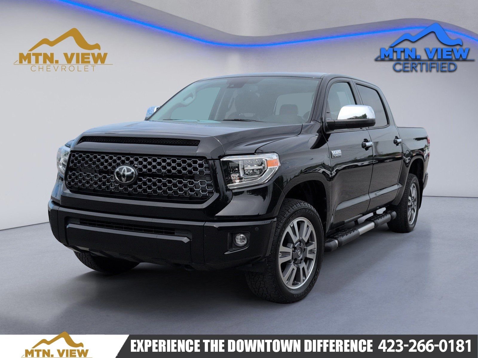 Black 2021 Toyota Tundra Pickup Truck Four-Wheel Drive