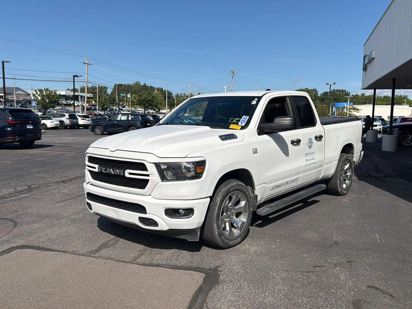 Used 2024 Bright White Clearcoat Ram Tradesman image 3