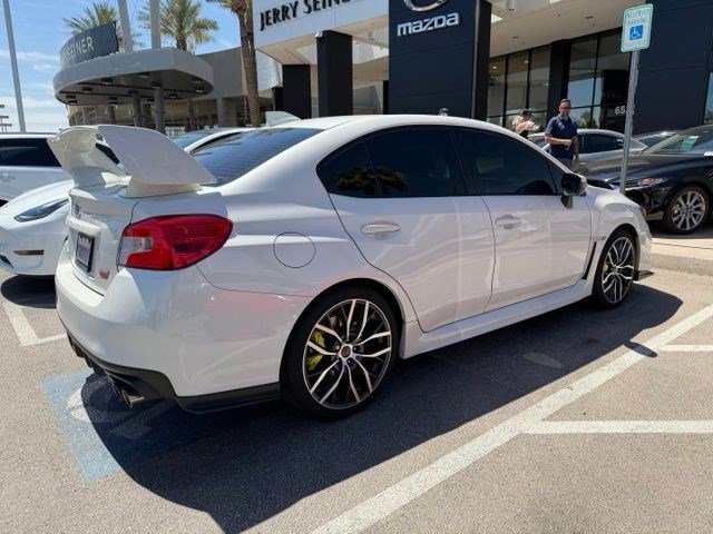 Used 2021 Crystal White Pearl Subaru STI image 3