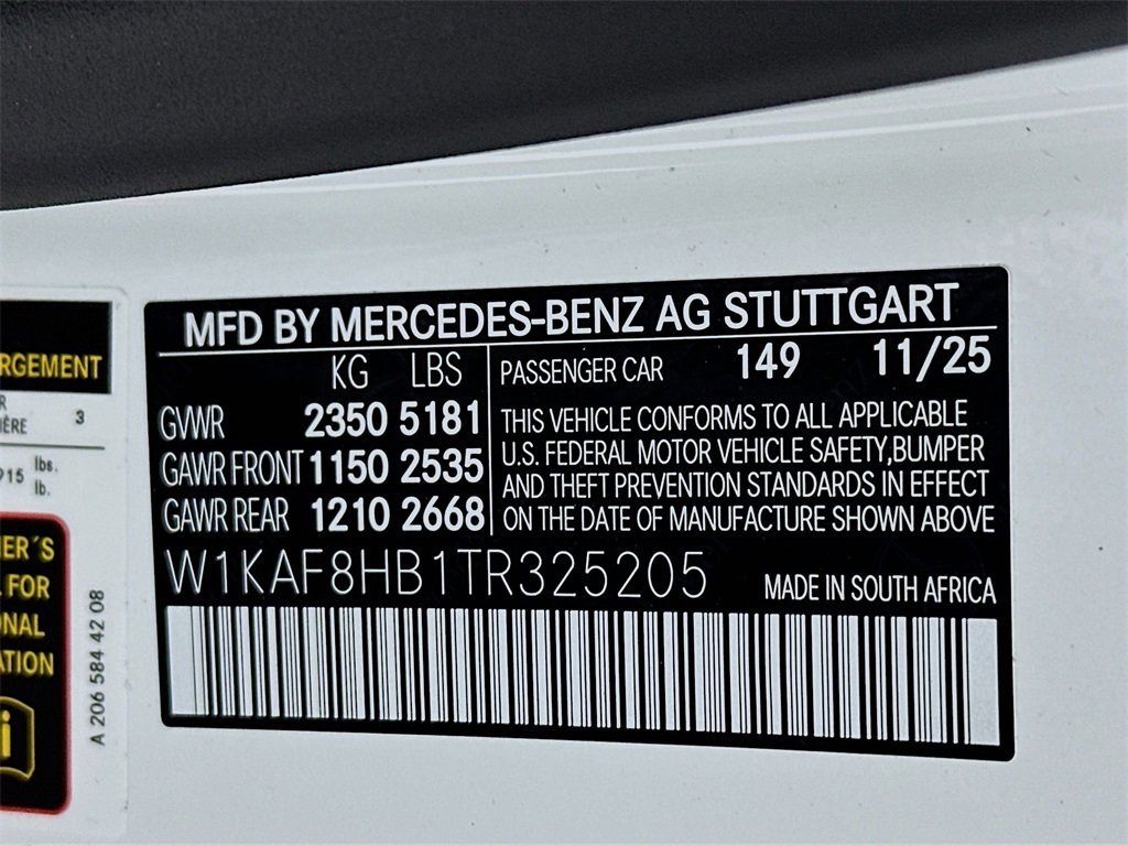 New 2026 Polar White Mercedes-Benz C 43 AMG® image 68