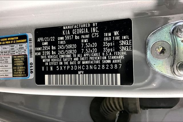 Used 2022 Gray Kia EX image 5
