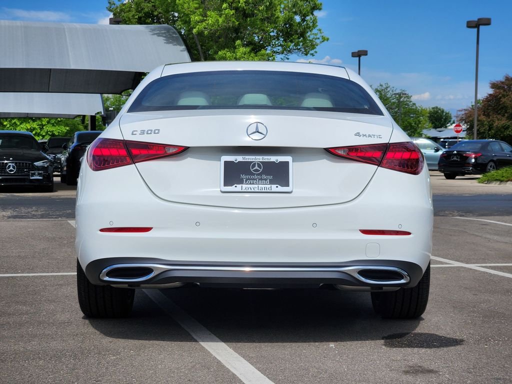 New 2026 Polar White Mercedes-Benz C300 4MATIC® image 7