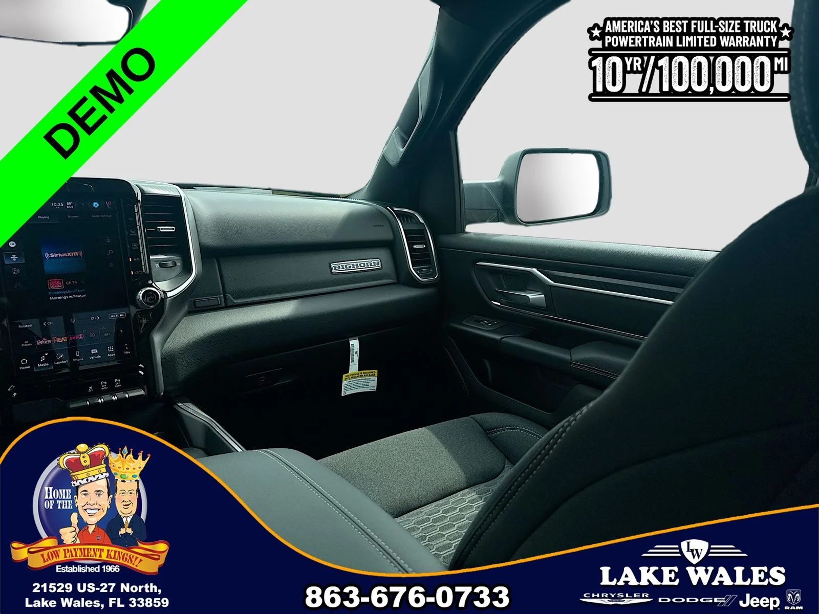 New 2026 Serrano-Green Metallic Exterior Paint RAM BIG HORN image 22