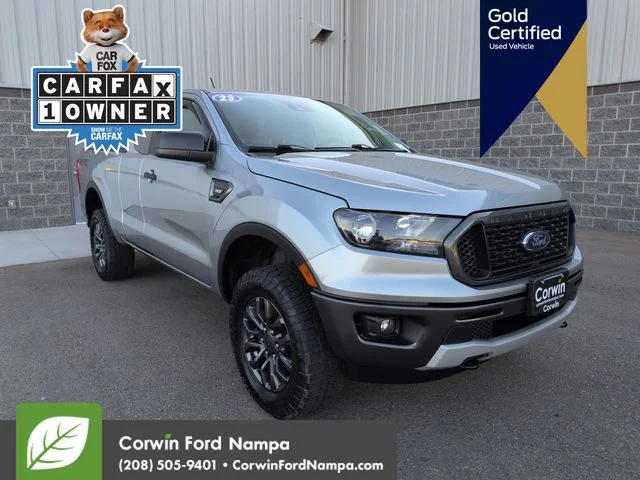 Certified Used 2023 Silver Ford XLT image 1