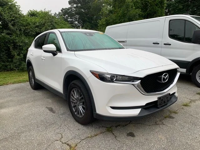 Used 2017 Snowflake White Pearl Metallic Mazda Touring image 2