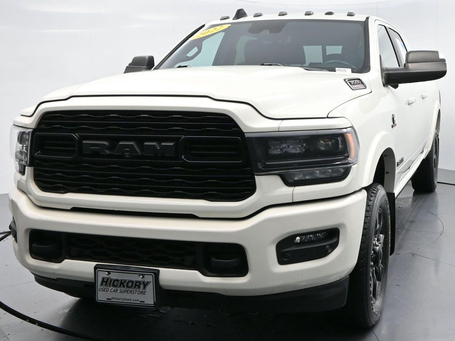 Used 2022 Pearl White Ram Limited image 2