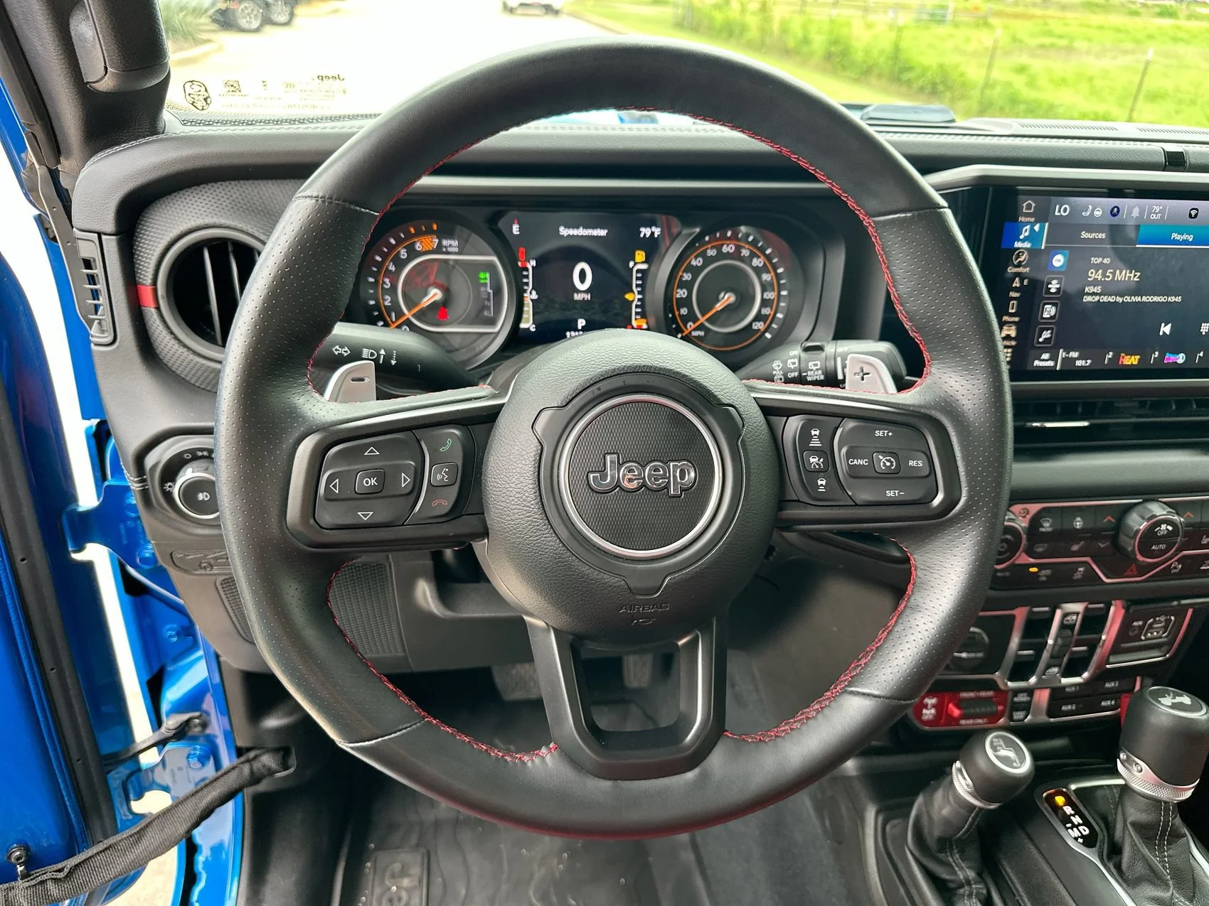 Used 2024 Hydro Blue Pearlcoat Jeep Rubicon 392 image 14