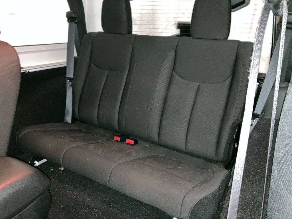 Used 2017 Bright White Clearcoat Jeep Sport image 5