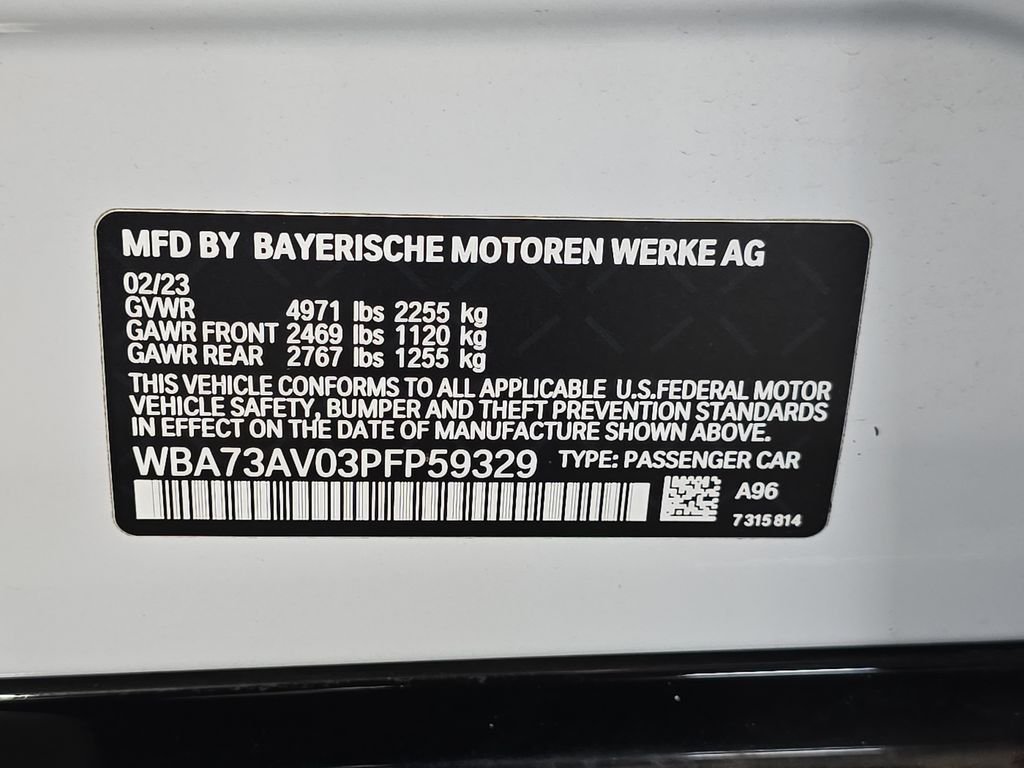 Certified Used 2023 Mineral White Metallic BMW 430i Gran Coupe image 31