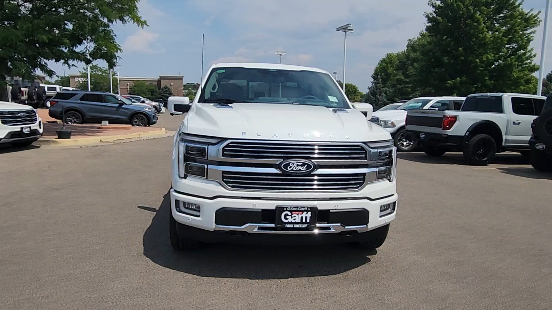 New 2026 Star White Metallic Tri-Coat Ford Platinum image 15